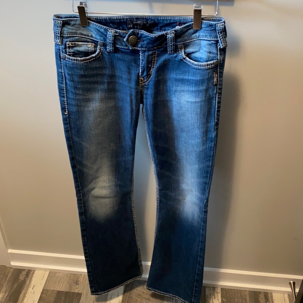 Silver Tuesday Low Slim Boot Cut Jeans